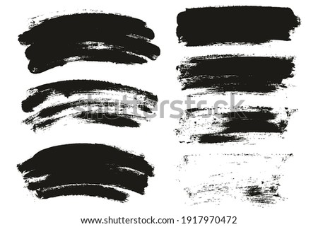 Round Sponge Thin Artist Brush Long And Curved Background Mix High Detail Abstract Vector Background Mix Set 