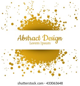 round spot vector background.
