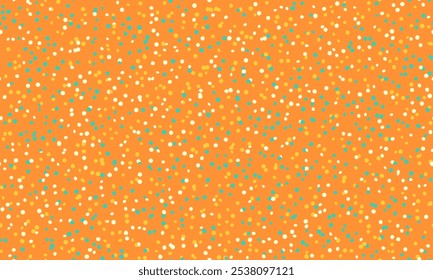 Round spotted pattern with abstract geometric circles. Ideal for seamless wallpapers, textile prints, or trendy backgrounds with a creative touch.