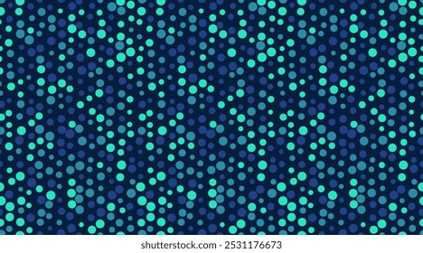 Round spotted pattern with geometric repetition. Ideal for fabric prints, poster backgrounds, and abstract wallpaper designs with trendy circles.