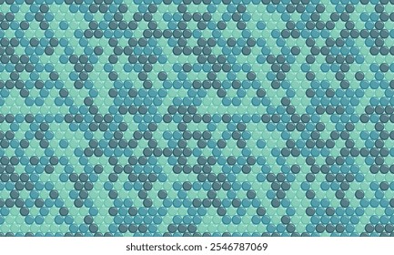 Patrón moteado redondo con repetición geométrica. Ideal para impresiones de tela, fondos de carteles y diseños abstractos de papel tapiz con círculos de moda.