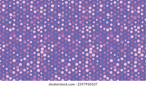 Round spotted pattern with geometric repetition. Ideal for fabric prints, poster backgrounds, and abstract wallpaper designs with trendy circles.
