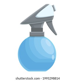 Round spray icon. Cartoon of Round spray vector icon for web design isolated on white background