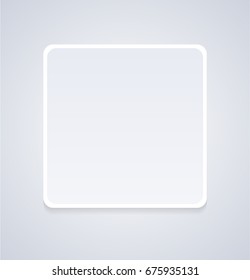 Round Square Badge - Easy to clean
