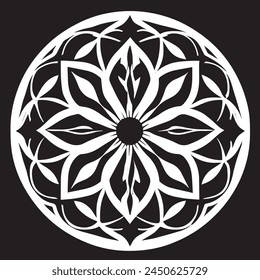 Round, square, dotted, floral, and beautiful ancient geometric patterns adorn simple black and white symmetrical textures.