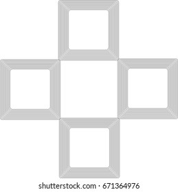 Round Square Pattern