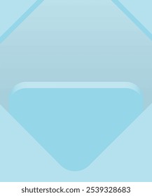 round square podium with color background