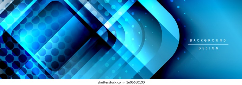 Los cuadrados redondeados forman el fondo abstracto geométrico de la composición. Ilustración vectorial para papel tapiz, cartel, fondo, tarjeta, libro, ilustración, página de inicio, portada, cartel, cartel, pancarta, volante