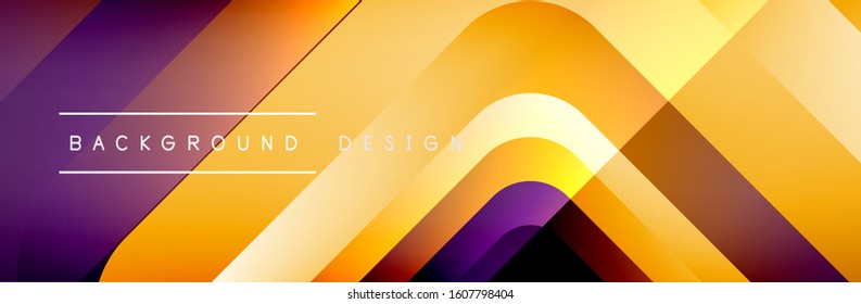 Runde Quadrate formen die Zusammensetzung geometrisch abstrakter Hintergrund. Vektorgrafik für Bildschirmhintergründe, Banner, Hintergrund, Karte, Buch, Illustration, Landungsseite, Abdeckung, Plakat, Plakat, Banner, Flyer