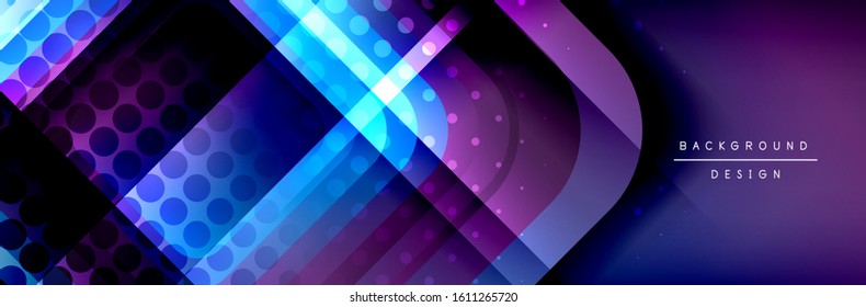 Los cuadrados redondeados forman el fondo abstracto geométrico de la composición. Ilustración vectorial para papel tapiz, cartel, fondo, tarjeta, libro, ilustración, página de inicio, portada, cartel, cartel, pancarta, volante