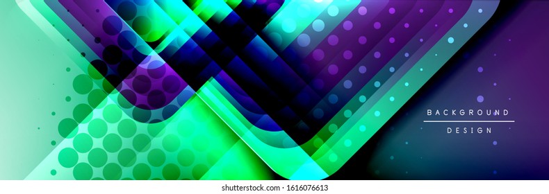 Los cuadrados redondeados forman el fondo abstracto geométrico de la composición. Ilustración vectorial para papel tapiz, cartel, fondo, tarjeta, libro, ilustración, página de inicio, portada, cartel, cartel, pancarta, volante