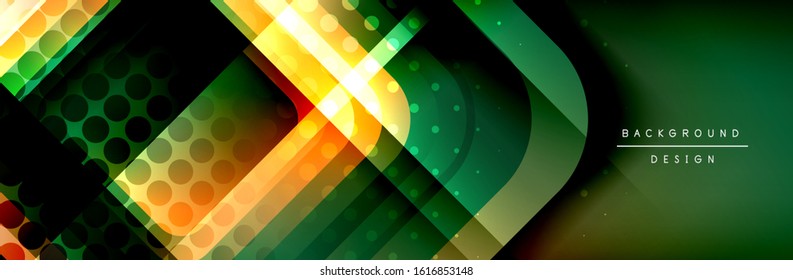 Los cuadrados redondeados forman el fondo abstracto geométrico de la composición. Ilustración vectorial para papel tapiz, cartel, fondo, tarjeta, libro, ilustración, página de inicio, portada, cartel, cartel, pancarta, volante