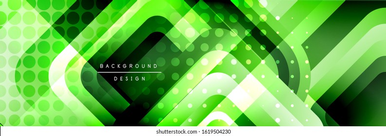 Runde Quadrate formen die Zusammensetzung geometrisch abstrakter Hintergrund. Vektorgrafik für Bildschirmhintergründe, Banner, Hintergrund, Karte, Buch, Illustration, Landungsseite, Abdeckung, Plakat, Plakat, Banner, Flyer