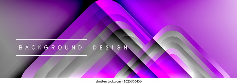 Round squares shapes composition geometric abstract background. Vector Illustration For Wallpaper, Banner, Background, Card, Book, Illustration, landing page, cover, placard, poster, banner, flyer