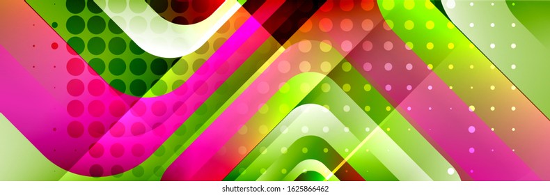 Los cuadrados redondeados forman el fondo abstracto geométrico de la composición. Ilustración vectorial para papel tapiz, cartel, fondo, tarjeta, libro, ilustración, página de inicio, portada, cartel, cartel, pancarta, volante