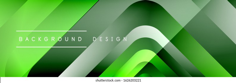 Round squares shapes composition geometric abstract background. Vector Illustration  