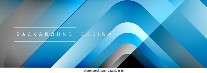 Round squares shapes composition geometric abstract background. Vector Illustration For Wallpaper, Banner, Background, Card, Book, Illustration, landing page, cover, placard, poster, banner, flyer