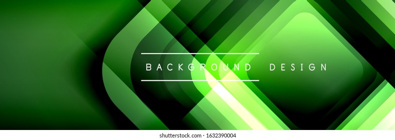 Round squares shapes composition geometric abstract background. Vector Illustration For Wallpaper, Banner, Background, Card, Book, Illustration, landing page, cover, placard, poster, banner, flyer