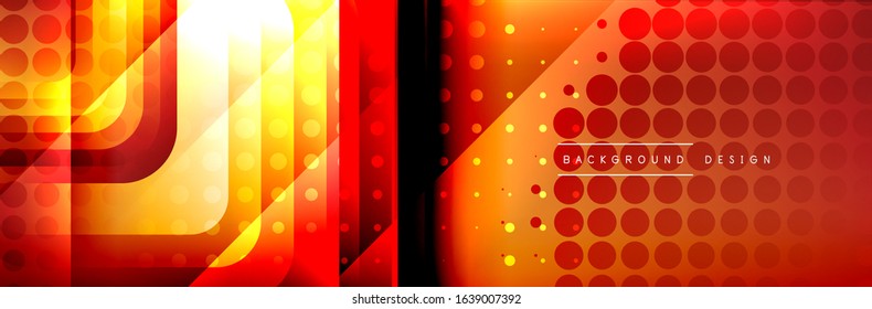 Los cuadrados redondeados forman el fondo abstracto geométrico de la composición. Ilustración vectorial para papel tapiz, cartel, fondo, tarjeta, libro, ilustración, página de inicio, portada, cartel, cartel, pancarta, volante