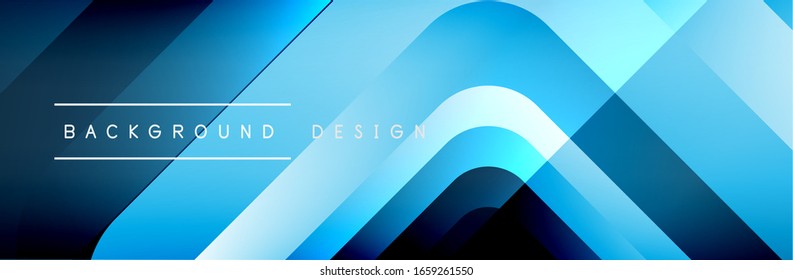 Round squares shapes composition geometric abstract background. Vector Illustration For Wallpaper, Banner, Background, Card, Book, Illustration, landing page, cover, placard, poster, banner, flyer