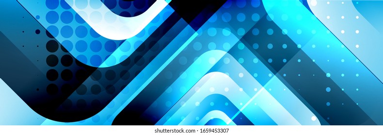 Los cuadrados redondeados componen el fondo abstracto geométrico. Ilustración vectorial para papel tapiz, pancarta, fondo, tarjeta, libro, ilustración, página de inicio, portada, cartel, cartel, pancarta, volante