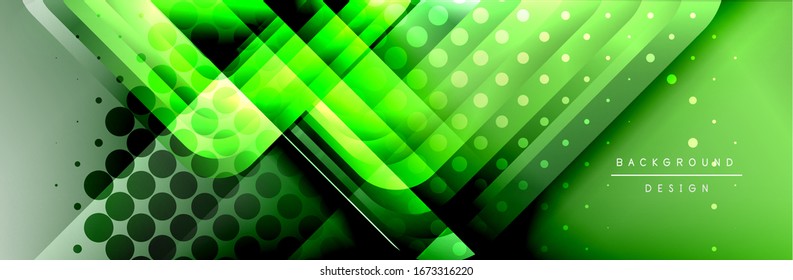 Round squares shapes composition geometric abstract background. Vector Illustration For Wallpaper, Banner, Background, Card, Book, Illustration, landing page, cover, placard, poster, banner, flyer