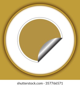 round sticker