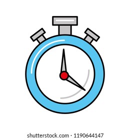 round stopwatch timer hour countdown