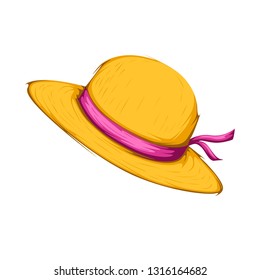 Cartoon Straw Hat Images Stock Photos Vectors Shutterstock