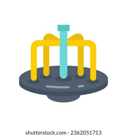 Round Swing icon in vector. Illustration