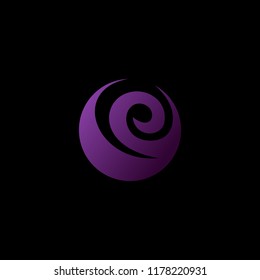 round swirl design