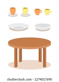 Round table set