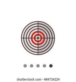 Round target icon