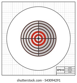 Round target icon