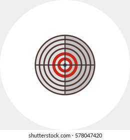 Round target icon
