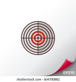 Round target icon