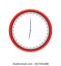 Runde-Uhr-Symbol einzeln