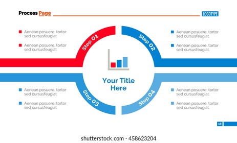 Round Timeline Slide Template