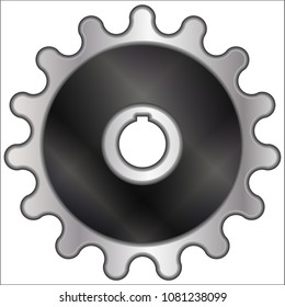 Round toothed gears
