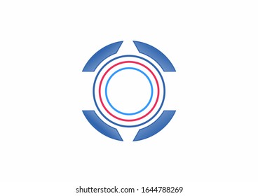 Round Trendy flat open source icon from general collection