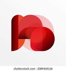 Round triangle shapes lines and circles. Geometric vector illustration for wallpaper banner background or landing page