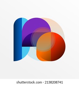 Round triangle shapes lines and circles. Geometric vector illustration for wallpaper banner background or landing page