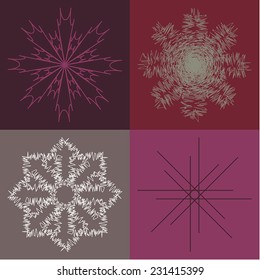 Round vector ornament Mandala. Traditional orient symbol. Print