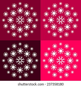 Round vector ornament Mandala. Traditional orient symbol. Print