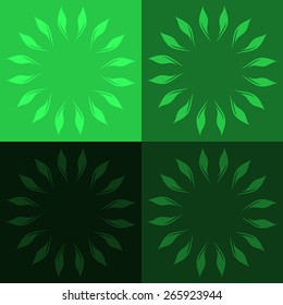 Round vector ornament Mandala. Traditional orient symbol. Print