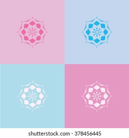 Round vector ornament Mandala. Traditional orient symbol. 
