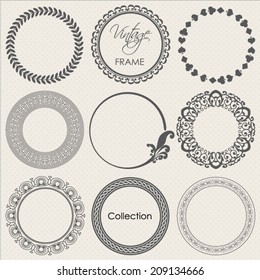 595,463 Round vintage frame Images, Stock Photos & Vectors | Shutterstock