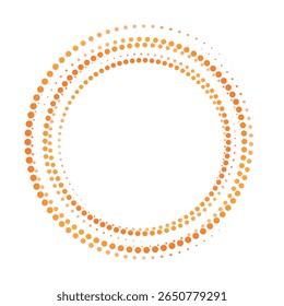 Round vintage textured frame for your design. Vintage cover. Place for text. Vintage holiday beautiful golden frames for paintings or photographs. Template vector illustration.