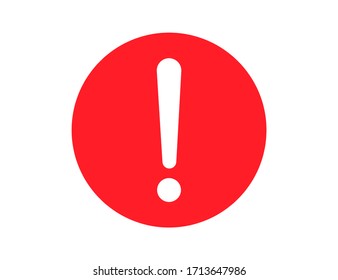 3d Realistic Red Warning Sign Vector Stock Vector (Royalty Free ...