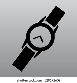 Round Wrist Watch vector illustration